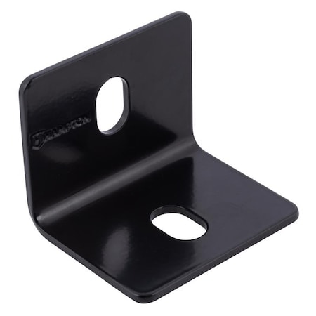Hampton Hampton 2.40 in. H X 2.40 in. W X 1/8 in. D Black Steel Inside/Outside Square Corner Brace 02-3405-105